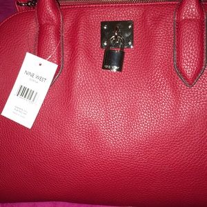 Red Nine West Handbag